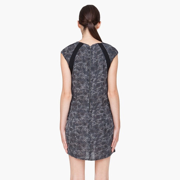 IRO 100% Silk ‘Jane’ Leopard Print Mini Dress - Picture 2 of 14